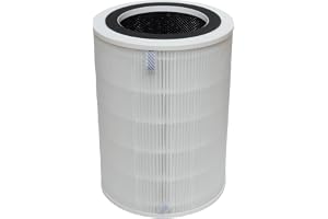 PUREBURG ersättningsfilter kompatibelt med Proscenic A9, Probreeze PB-P07 och Insignia NS-APMWH2 luftrenare, H13 HEPA-aktiver