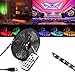 Produktbild wuchance 0,5 Mt / 1 Mt / 2 Mt / 3 Mt / 4 Mt / 5 Mt DC5V USB RGB 5050 WS2812 Wasserdichte LED TV Zurück Streifen Licht + Fernbedienung Kit (Color : 0.5M)