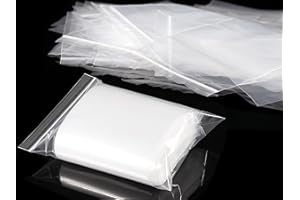 LONELY HIGH HEELS Uszczelniane plastikowe torby z uchwytem 100 szt. 16 x 11 cm małe torby z zamkiem błyskawicznym wielokrotnego użytku przezroczyste plastikowe torby małe małe plastikowe torby małe przezroczyste polietylenowe woreczki na biżuterię narkotyki cukierki