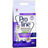 Pro Lıne Proline Bentonit Kedi Kumu Lavanta 10 Lt &Ccedil;ok Renkli