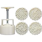 Niaciswe Mondkuchen Formen Set - 12 Stück Backformen Für Mooncakes