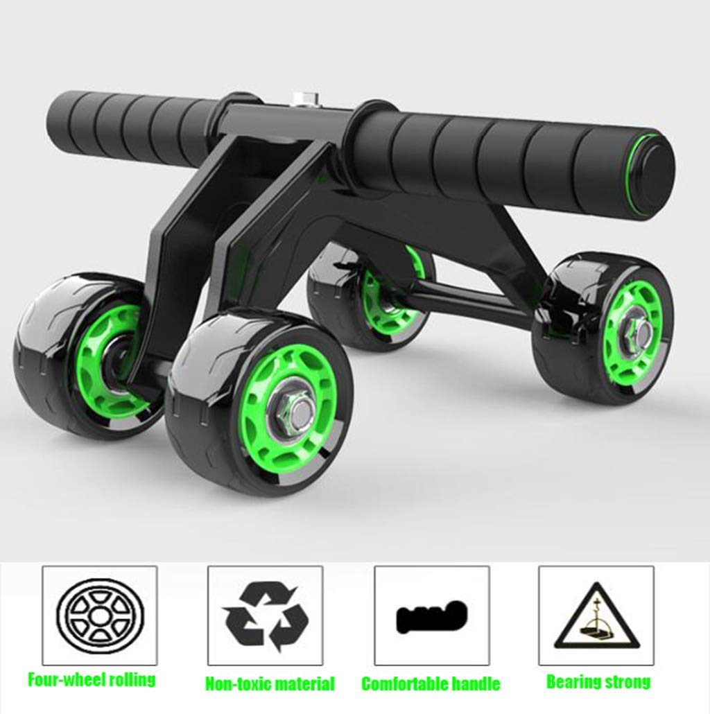 Voroly Ab Roller Wheel Abs Carver for Abdominal and Stomach Exercise Training with Mat - Image 3