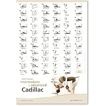 STOTT PILATES Wall Chart - Intermediate/Advanced Cadillac