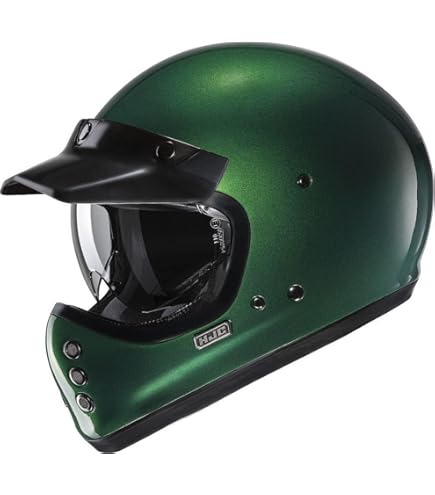 HJC V60 Semi-Flat Black Helmet - View #7