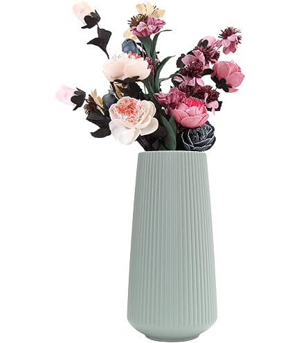 1 VASO IN CERAMICA COLORE ASSORTITO 13CM