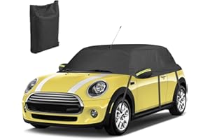 LIROPAU Copertura impermeabile per auto sostituisce per BMW Mini Cabrio R52 R57 F57 2005-2022, Impermeabile Copriauto Sostituzione, Telo Copriauto, Mezzo Garage, 600D protezione per Tutte le Stagioni