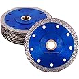 GoYonder 4.5 Inch Super Thin Diamond Saw Blade for Cutting Porcelain Tiles,Granite Marble Ceramics (4.5" (10 pcs))