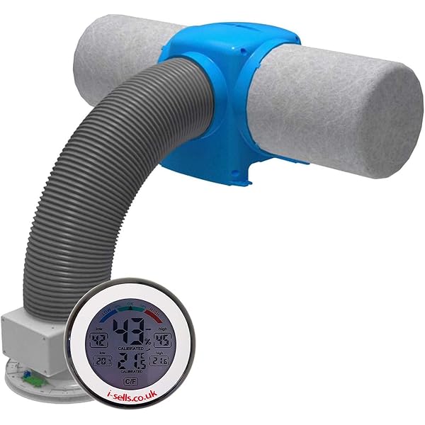 Nuaire Drimaster Eco Heat Condensation Control PIV Bundle for Lofts with  Hygrometer : Amazon.co.uk