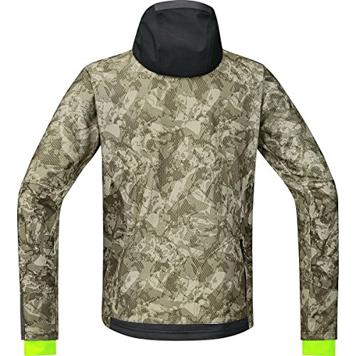 GORE BIKE WEAR Herren Soft Shell Stadtfahrrad-Jacke, GORE WINDSTOPPER, ELEMENT URBAN PRINT WS SO Jacket - 2