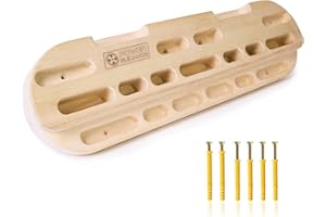 POWER GUIDANCE Planche d'escalade Fingerboard Gripboard pour Les débutants en Escalade Fingerboard Climbing Convient pour l'équipement d'entraînement de Bloc