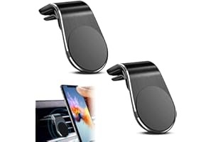 VYIBPDY 2 Stück Halterung Kompatibel mit Ooono No2/No1,2 PCS,Magnetische Halterung,Auto für Lüftungsschlitze Kfz-Halterung,Tachohalterung mit Clip, Kompatibel mit Ooono Radarkamera-Warnauto