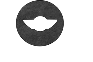 FDAIUN Adesivo adesivo per maniglia BMW Mini Cooper R55 Clubman R56 Hatchback R57 Covertible R58 Coupe R59 Roadster R60 Countryman R61 Paceman Copertura Adesivo Decalcomania (nero)