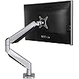 Fleximounts D7L Gasfeder Monitorhalter Tischhalterung Standfuß für 10"-34" LCD LED TV Bildschirme Flachbildschirm, Belastbark