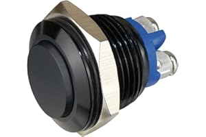 BLANKO Sintron Connect Aluminiumtaster 16 mm 1 x Schliesser schwarz Tastkopf flach