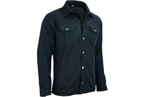 TSM-MOTO Camisa de moto para hombre fabricada con forro de fibra de aramida y protecciones blindadas extraíbles con certificación CE (EN 17092-3:2020)