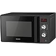 Prodex PX2085B 20 Litre 800W Digital Microwave Oven with 6 Power Levels including Defrost, Digital Display and 30 Minute Countdown Timer, Black