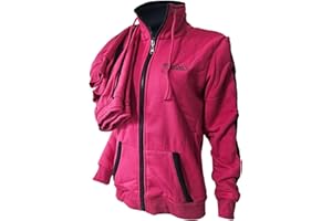 GX GARGIX GARGIX TUTA DONNA INVERNALE FELPATA CALDA PIGIAMA SPORT PANTALONI FELPA ZIP