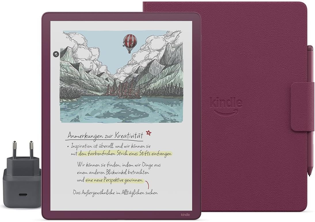 Kompakter Einkaufsberater : Neue Amazon Kindle Scribe Colorsoft 64 GB Fei