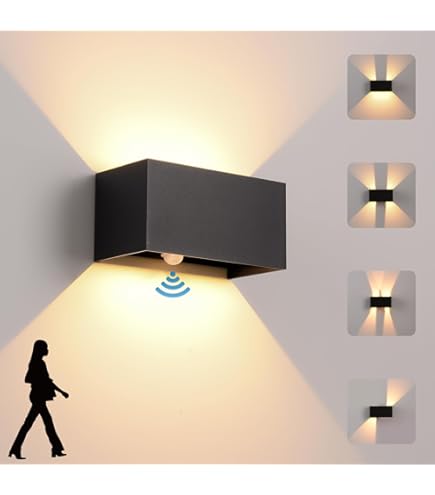 Applique Murale D'extérieur à LED 6 W, Motif Papillon Givré, étanchéité