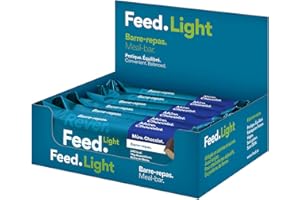FEED. SMARTFOOD Feed. | Subsitut de repas minceur & perte de poids | Mûre chocolat | Riche en protéine pour maigrir | Avec konjac, sans gluten, vegan | 6 barres protéinées de 70g