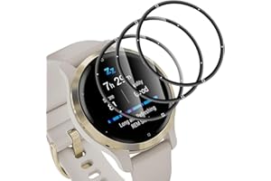 Mayfun [3 Piezas Protector de Pantalla para Compatible con Garmin Venu 2S Protectora Película, Película HD Suave TPU láminas Protectora, Anti-Arañazos, Sin Burbujas y Fácil instalación