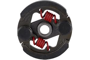 ‎PSYTFEI Pocket Bike Kupplung Motorrad Schwerlast Kupplungsbelag mit 2 Federn Fliehkraftkupplung Ersatz für 43ccm 47ccm 49ccm Mini Motorrad Quad Dirt Bike ATV Roller