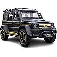 VARIYA ENTERPRISE® 1:32 Mercedes Brabus G500 Toy Car Metal Pull Back Diecast Car with Openable Door and Sound Light, Gifts Toys for Kids【 Black 】