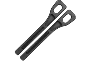 SIYURONGG 2 Piezas Relleno Universal para Huecos de Asiento de Coche,Organizador para Espacios de Asiento,Relleno de Huecos para Coche,Organizador Universal,Relleno de Grietas para Asientos de Vehículos (Negro)