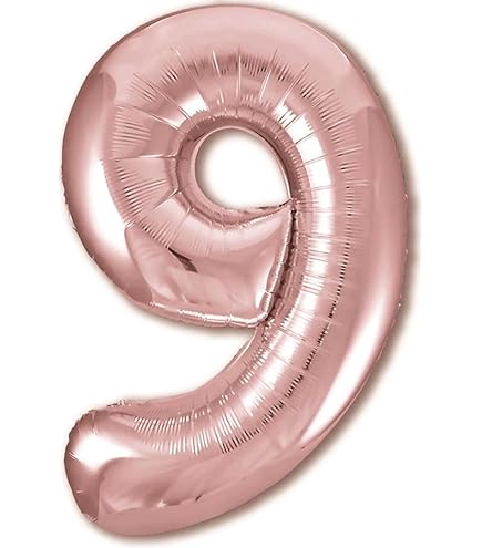 Ballonnen cijfer 9 op frame - Bumble Fun | Ballondecoraties en Confetti