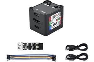 ‎YOUYEETOO youyeetoo Sipeed NanoKVM Mini Remote Control Operations Maintenance Server, 1TOPS NPU 1GHz C906 RISC-V Linux Single Board Computer, mit 100M Netzwerkanschluss (Full-Paket-Schwarz)