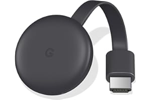 Google Chromecast - Transmite a tu televisor en HD, Android Streaming Stick - Transmite Youtube, Netflix, Disney+, Prime y Mucho más en tu televisor