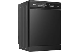 Hisense Dishwasher 16 Place Settings WIFI Connectivity Smart Dry Three Level Wash Start Delay Child Lock Inverter Technology HS673C90BME