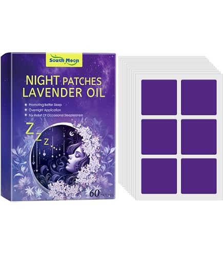 Patchs De Sommeil Profond 42 Pièces Pour Adultes - Aide Naturelle à L'endormissement, Ingrédients Naturels, Améliore La Qualité Du Sommeil - 3
