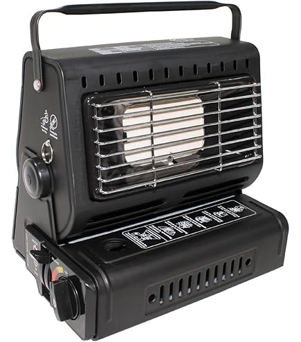 Gasheizstrahler 1,3KW Mit Kartuschen - Wärme Für Terrasse, Garten Und Outdoor-Bereiche