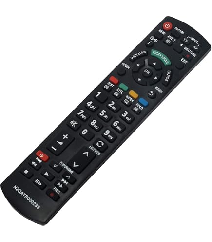 Télécommande Neuve Pour Téléviseur Panasonic TH50PV70PA, Compatible Plusieurs Modèles, Pratique