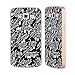 Produktbild Offizielle Cat Coquillette Olivenzweig Weiss Muster Gold Rahmen Hülle mit Bumper aus Aluminium für Samsung Galaxy Grand 2