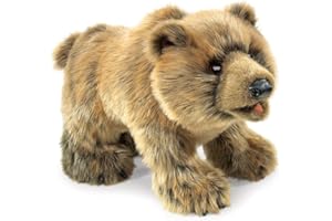 Folkmanis Puppets Grizzly Bear Hand Puppet