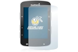brotect Glass Screen Protector Film compatible with Garmin Edge 520/820 - Glass-Foil 9H Protection [Scratch Resistant, High Clarity]