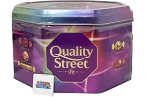 Quality Street Tin 2kg Valentine Chocolate Easter Chocolate Tub Festive Season Chocolates Tub Mothers Day Gift Boxed Treatz