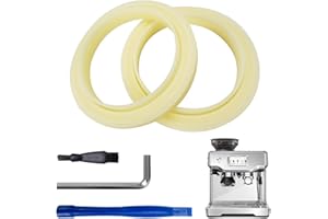 JIEHAOJIA 2 Piezas Anillos de Sellado Compatibles con Sage The Barista Express, Juntas Tóricas de Silicona de Repuesto para BES875UK SES875BKS SES875 SES875BTR2GUK1 Máquinas de Café Espresso