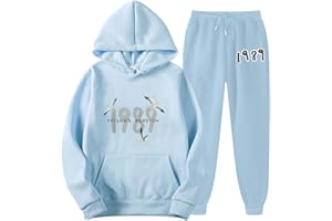 JUTOO 1989 Hausanzug Damen Taylor Merch Hoodies Kuschelig Casual Trainingsanzug Sports Verdickter Lose Bedruckter, S-3XL