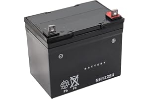 SECURA Batterie 12V 22Ah (+ Pol Rechts) kompatibel mit Gardol 155107HRB 960510140 Rasentraktor