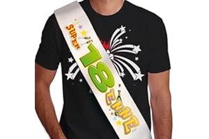 DOR IMPORT S.R.L. FASCIA 18 anni - SUPER 18 ENNE - gadget idea regalo scherzoso compleanno