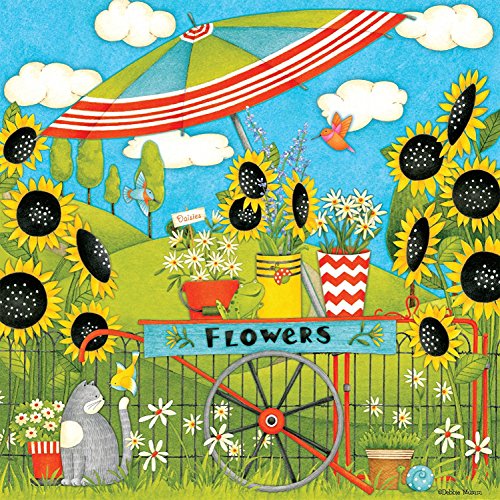 Preisvergleich Produktbild Ceaco Debbie Mumm - Flower Cart Puzzle