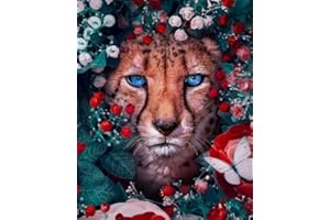 Mupmod 5D Diamond Painting Kits for Adults DIY Full Round Diamond Art Painting Diamond Embroidery Gem Art Craft Kit for Home Wall Decor Gifts(12x16inch/30×40cm)