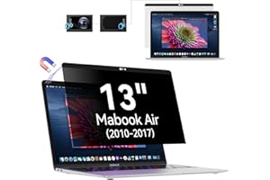PROTESCREEN Magnetica Pellicola Privacy per MacBook Air 13 Pouces (2017-2010),Filtro Privacy Schermo per MacBook, Rimovibile Pellicola Anti Luce Blu Antiriflesso Protettiva Schermo per Mac 13.3"
