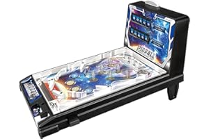 WEITONG Flipper Electronique Adulte De Bar, Mini Toys Table Multijeux, Machine De Pinball Enfants avec Buteur Et Lumières Et Musique, Jeu D'arcade Puzzle Parent-Enfant Cadeau De Fête d'anniversaire