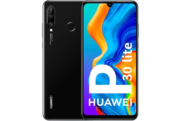 HUAWEI P30 Lite Double SIM 128 Go Noir Débloqué (Reconditionné)