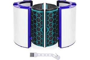 LEADAYBETTER Filtre de remplacement pour Dyson HP04 TP04 DP04 TP05 DP05 pure cool air Purificateur, 360 combi Glass HEPA + air Purificateur
