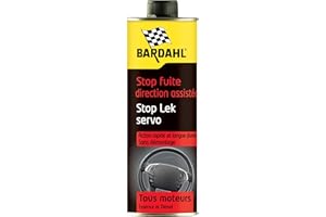 Bardahl 1755 Stop-Fuite Direction Assistée, Bidon de 300 ml, Noir